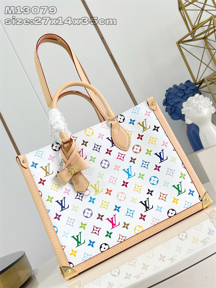 LOUIS VUITTON 루이비통 x 무라카미 타카시 콜라보 온더고 토트백 MM M13079