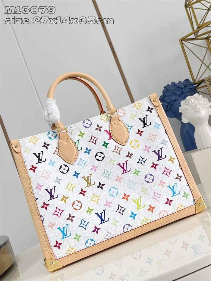 LOUIS VUITTON 루이비통 x 무라카미 타카시 콜라보 온더고 토트백 MM M13079