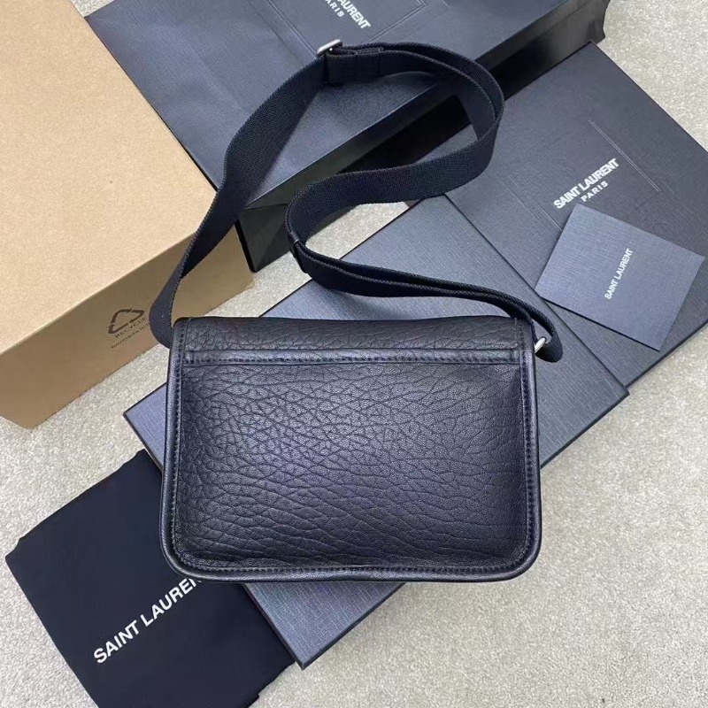 SAINT LAURENT 생로랑 카산드라 그레인 레더 니키백