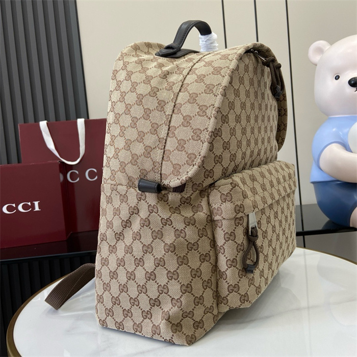 GUCCI 구찌 미디엄 GG 백팩 캔버스 824624