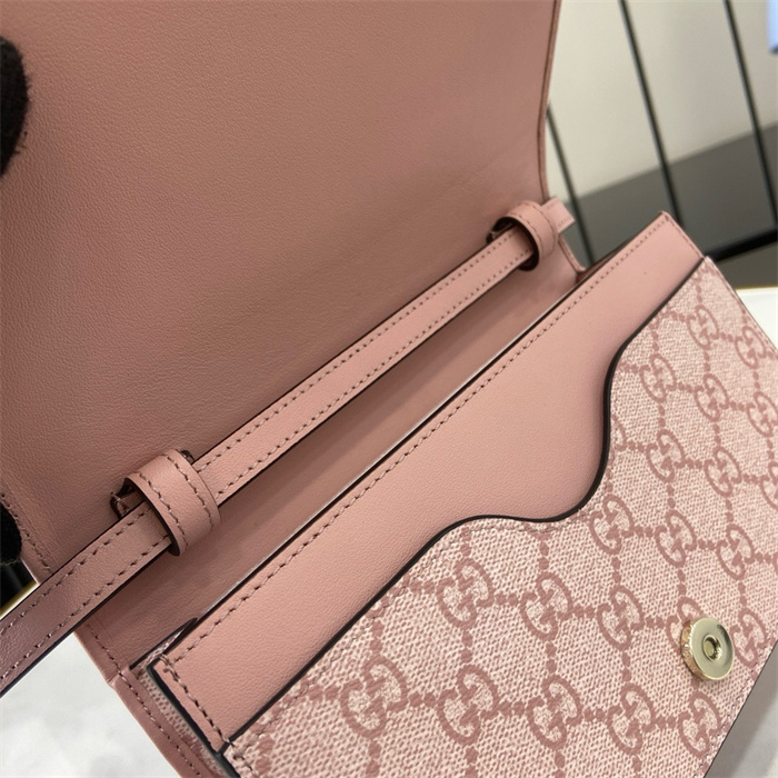 GUCCI 구찌 GG 엠블럼 수퍼 미니 숄더백 820688