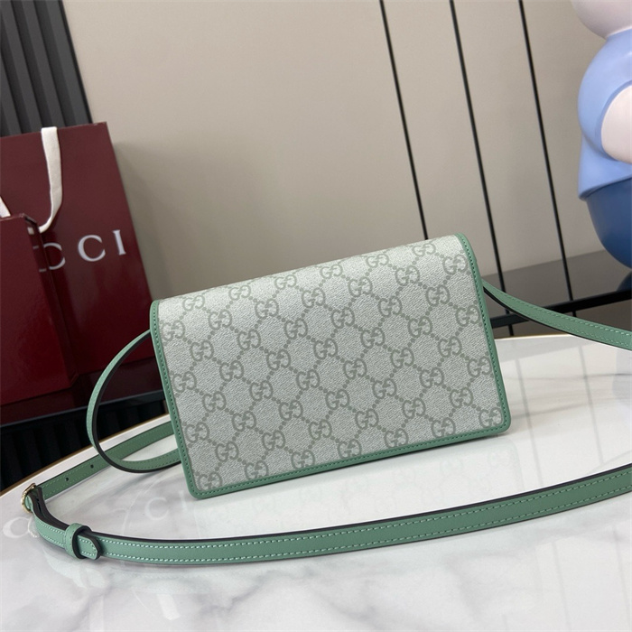 GUCCI 구찌 GG 엠블럼 수퍼 미니 숄더백 820688
