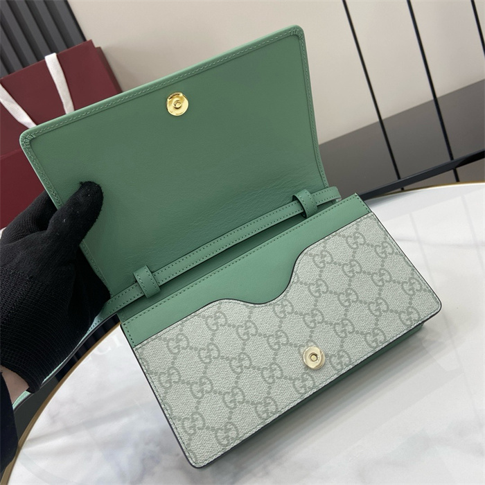 GUCCI 구찌 GG 엠블럼 수퍼 미니 숄더백 820688
