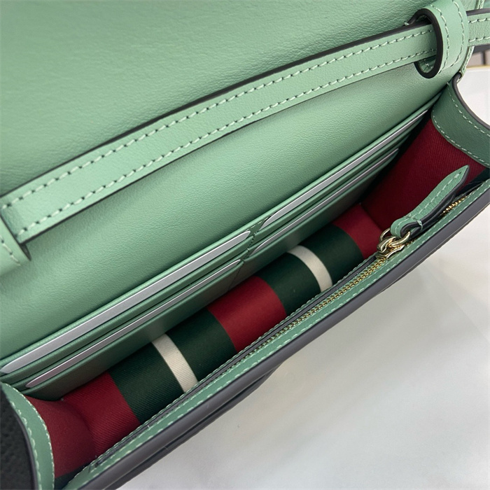GUCCI 구찌 GG 엠블럼 수퍼 미니 숄더백 820688