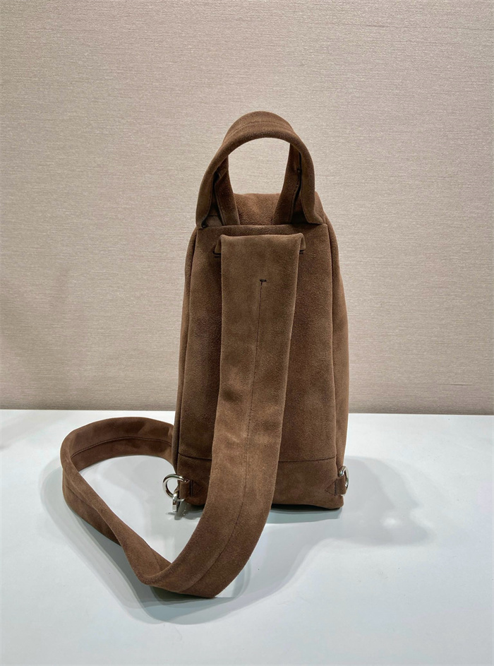 PRADA 프라다 스웨이드 백팩 2VZ114