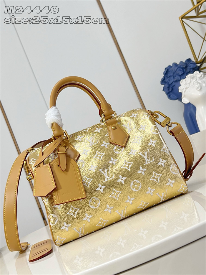 LOUIS VUITTON 루이비통 스피디 P9 반둘리에 25 모노그램 M21109