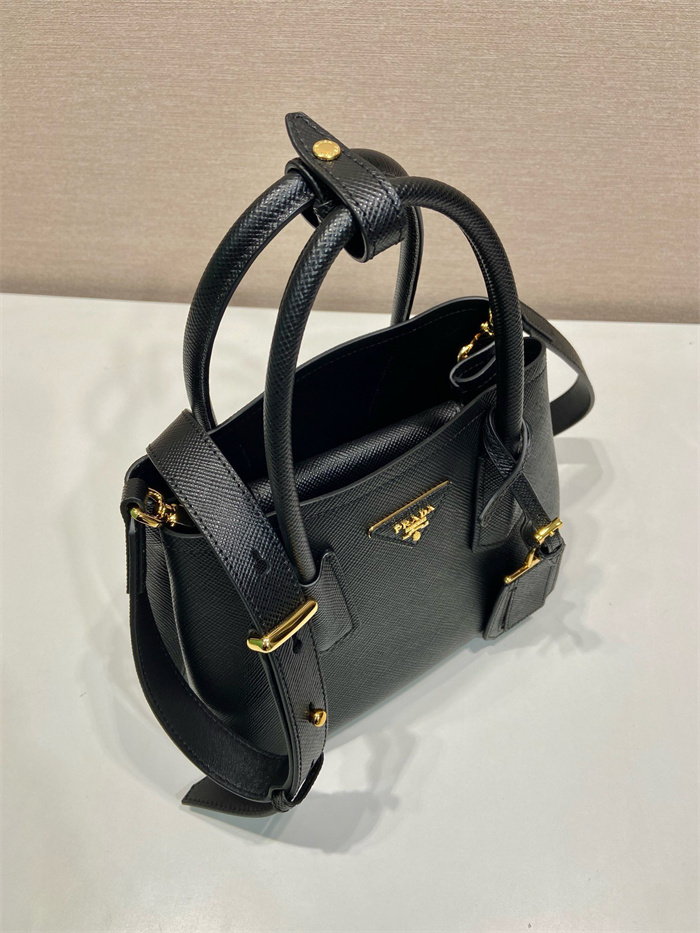 PRADA 프라다 더블 레더 토트백 1BG443