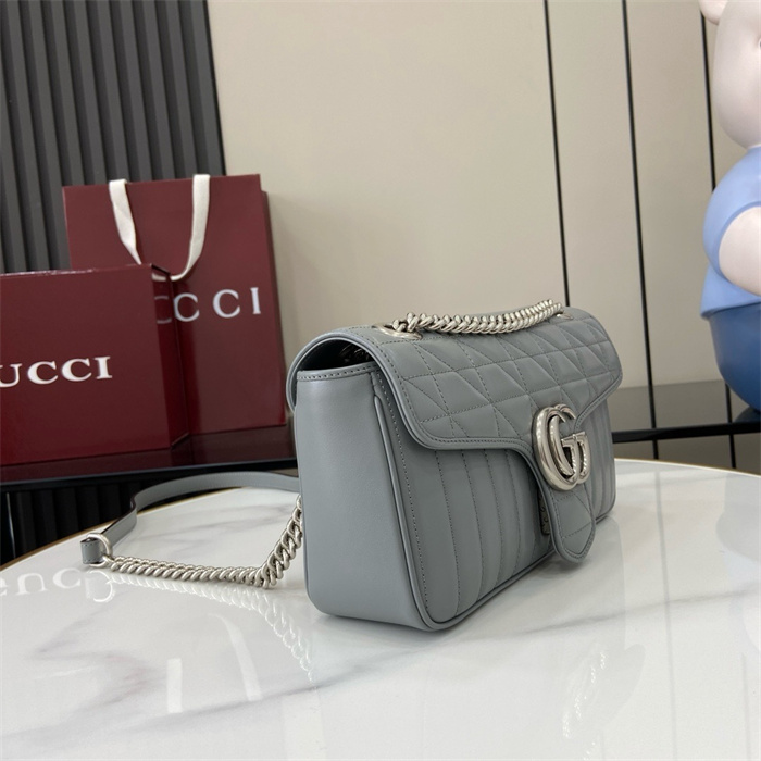 GUCCI 구찌 GG 마몽 마틀라세 숄더백 443497-1