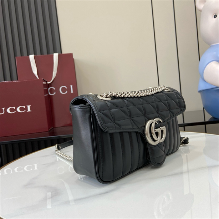GUCCI 구찌 GG 마몽 마틀라세 숄더백 443497-3