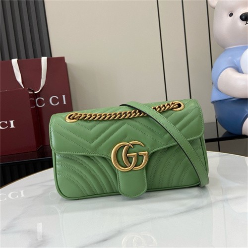 GUCCI 구찌 GG 마몽 마틀라세 숄더백 443497-4