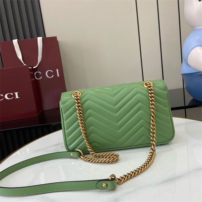 GUCCI 구찌 GG 마몽 마틀라세 숄더백 443497-4