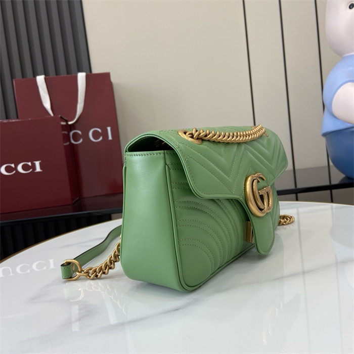GUCCI 구찌 GG 마몽 마틀라세 숄더백 443497-4
