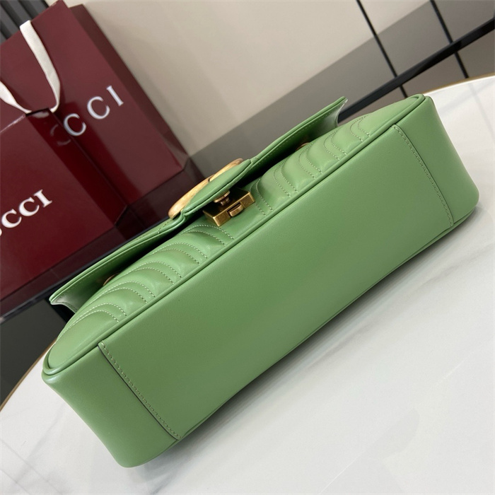 GUCCI 구찌 GG 마몽 마틀라세 숄더백 443497-4
