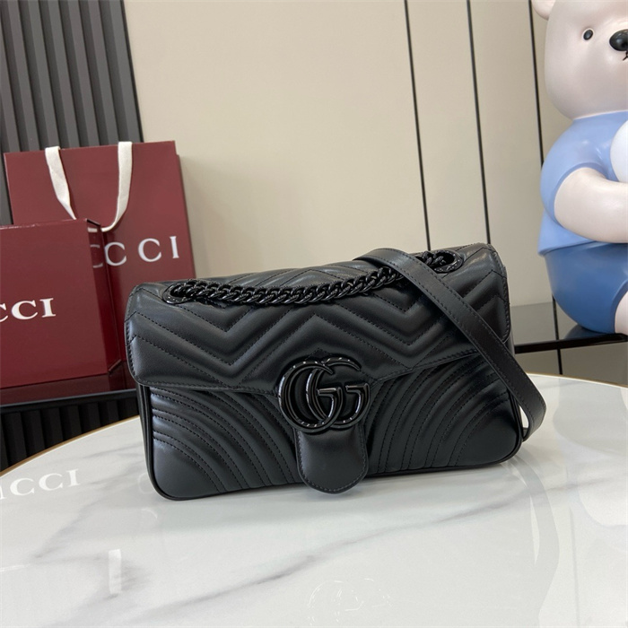 GUCCI 구찌 GG 마몽 마틀라세 숄더백 443497-5