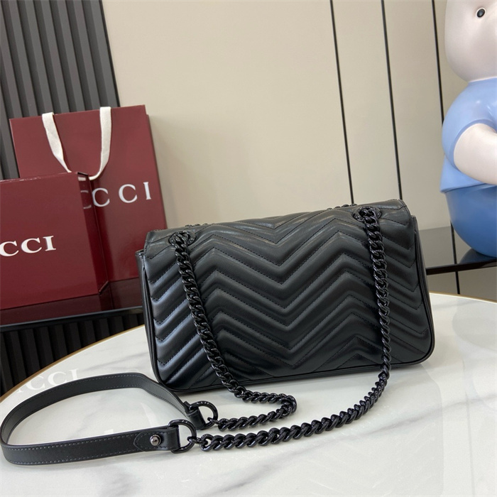 GUCCI 구찌 GG 마몽 마틀라세 숄더백 443497-5