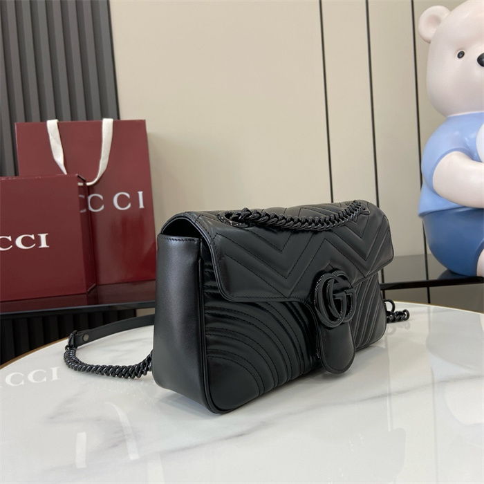 GUCCI 구찌 GG 마몽 마틀라세 숄더백 443497-5