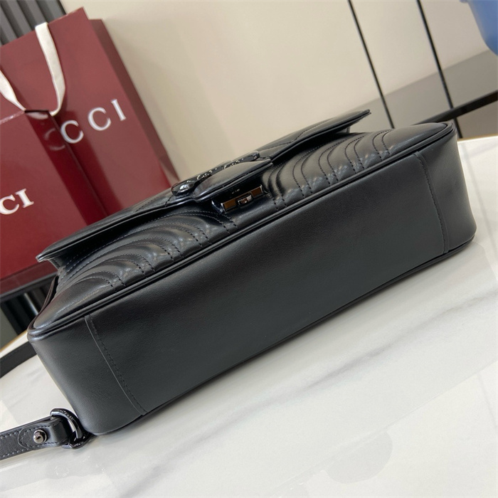 GUCCI 구찌 GG 마몽 마틀라세 숄더백 443497-5