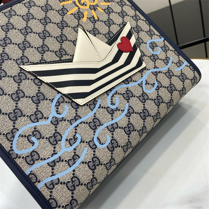 GUCCI 구찌 GG 프린트 토트백 814043