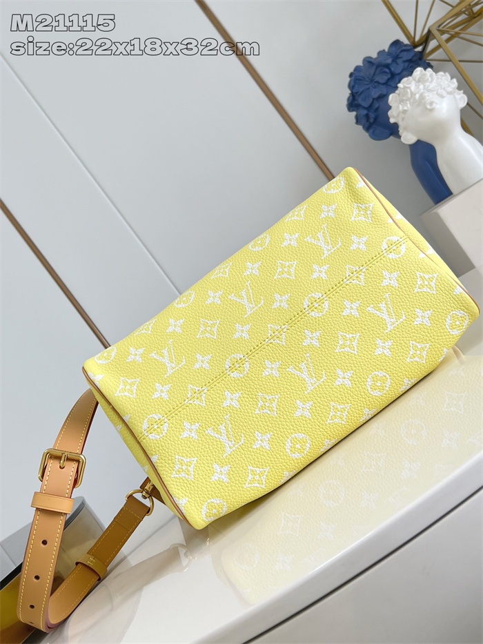 LOUIS VUITTON 루이비통 스피디 P9 반둘리에 30 모노그램 M21115
