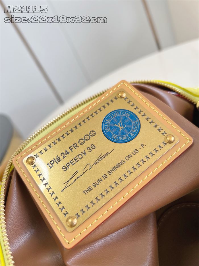 LOUIS VUITTON 루이비통 스피디 P9 반둘리에 30 모노그램 M21115