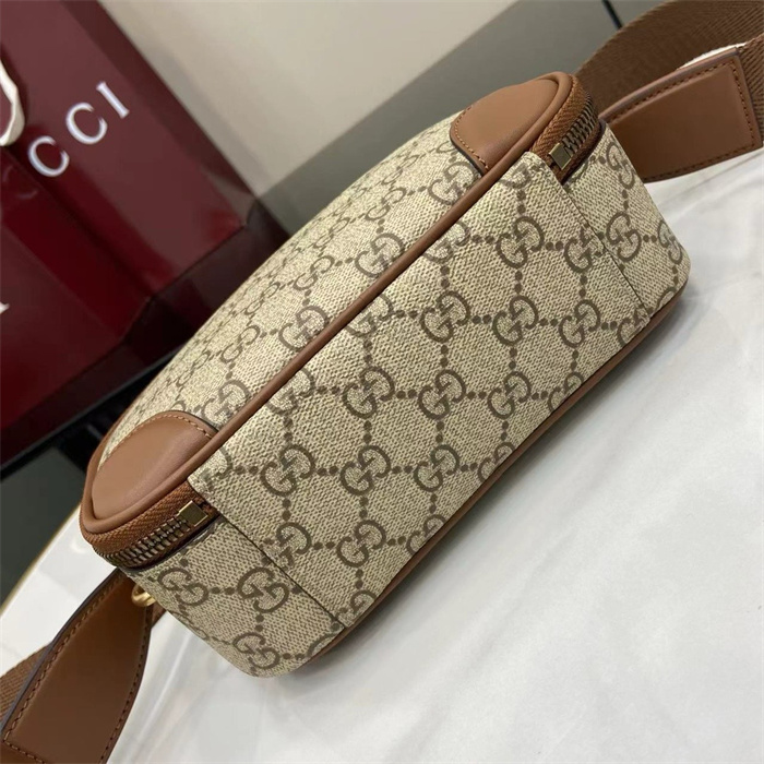 GUCCI 구찌 GG 엠블럼 슈퍼 미니백 821217