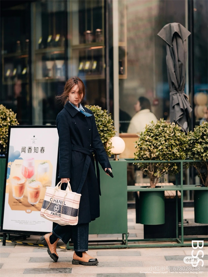 CHANEL 샤넬 도빌 백 AS3519