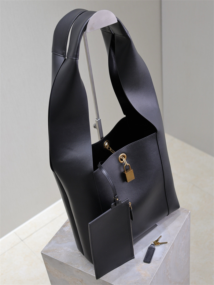 SAINT LAURENT 생로랑 탠저 레더 호보백 773686