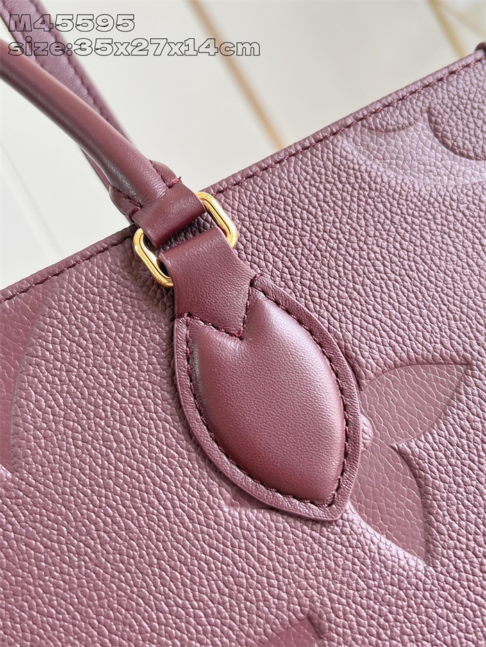 LOUIS VUITTON 루이비통 온더고 토트백 MM M45595