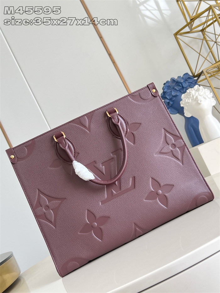 LOUIS VUITTON 루이비통 온더고 토트백 MM M45595