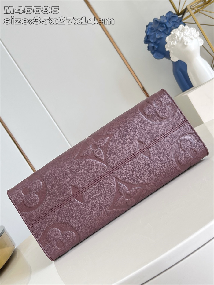 LOUIS VUITTON 루이비통 온더고 토트백 MM M45595
