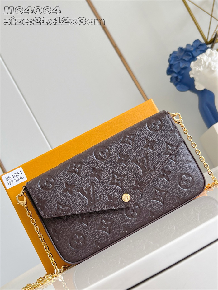 LOUIS VUITTON 루이비통 포쉐트 펠리시 모노그램 크로스백 M64064