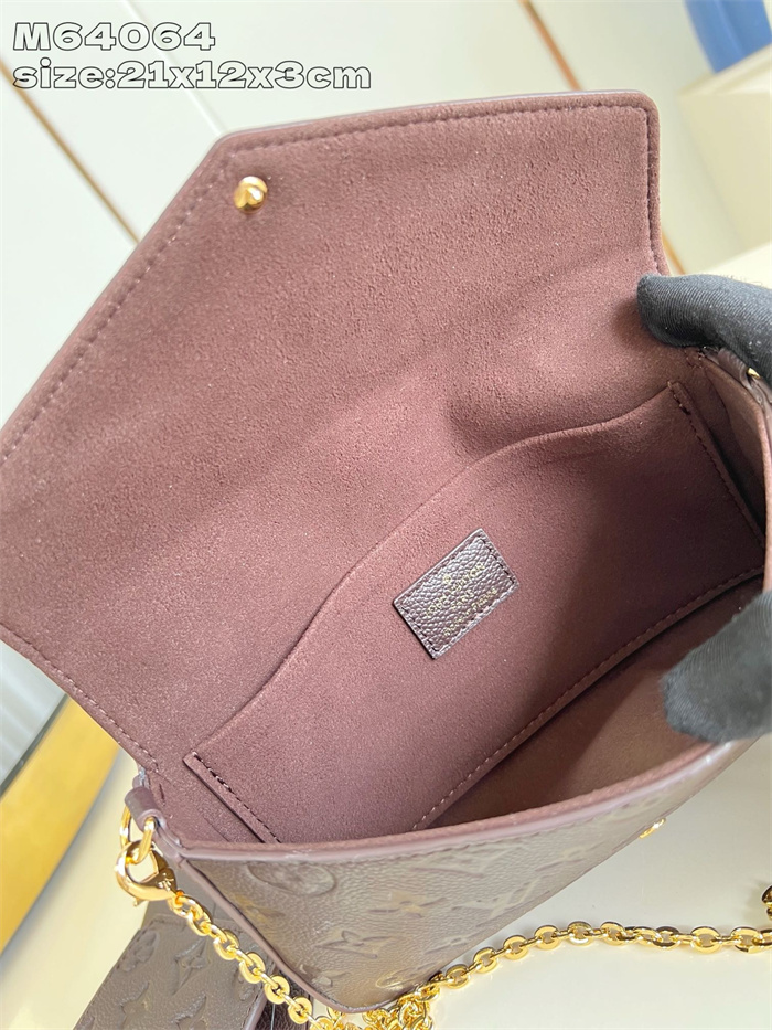 LOUIS VUITTON 루이비통 포쉐트 펠리시 모노그램 크로스백 M64064