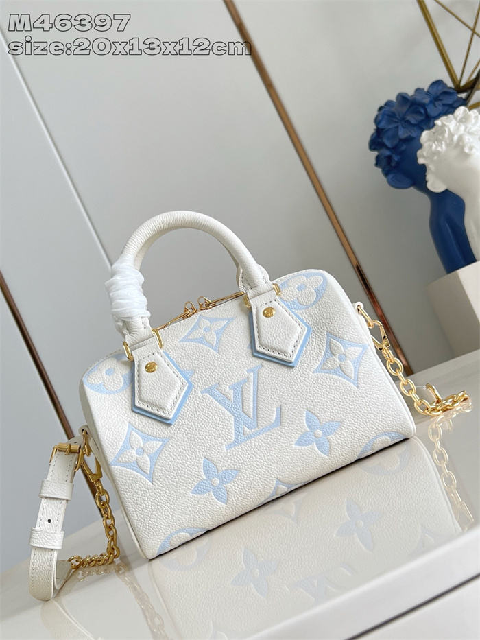 LOUIS VUITTON 루이비통 스피디 반둘리에 20 토트백 M46397