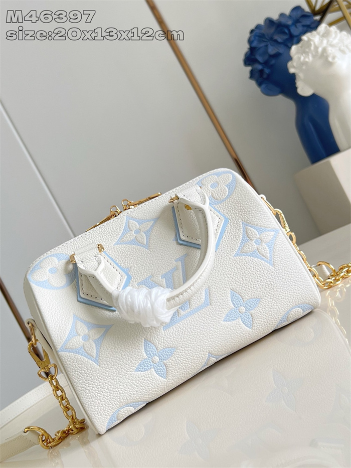 LOUIS VUITTON 루이비통 스피디 반둘리에 20 토트백 M46397