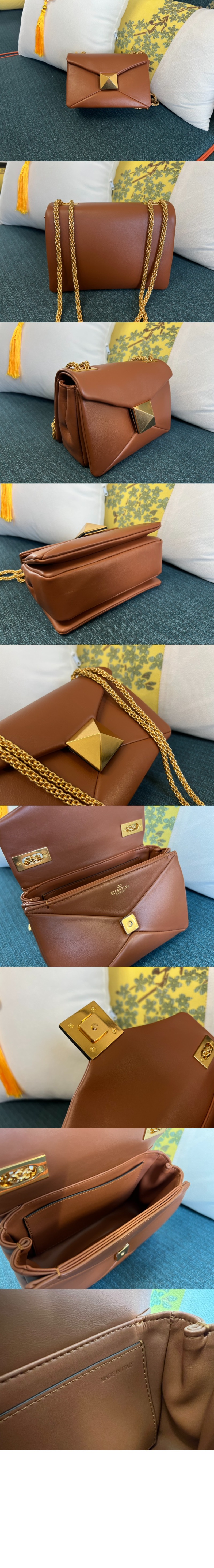 VALENTINO 발렌티노 One Stud 체인 쉽스킨백 6COLOR