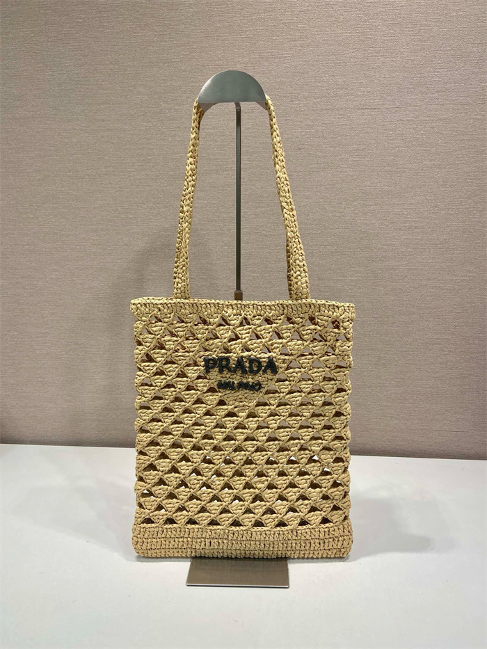 PRADA 프라다 우븐 크로쉐 토트백 1BG493