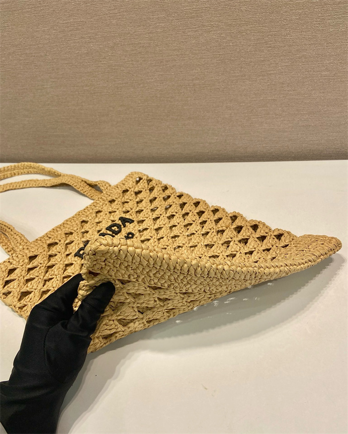 PRADA 프라다 우븐 크로쉐 토트백 1BG493