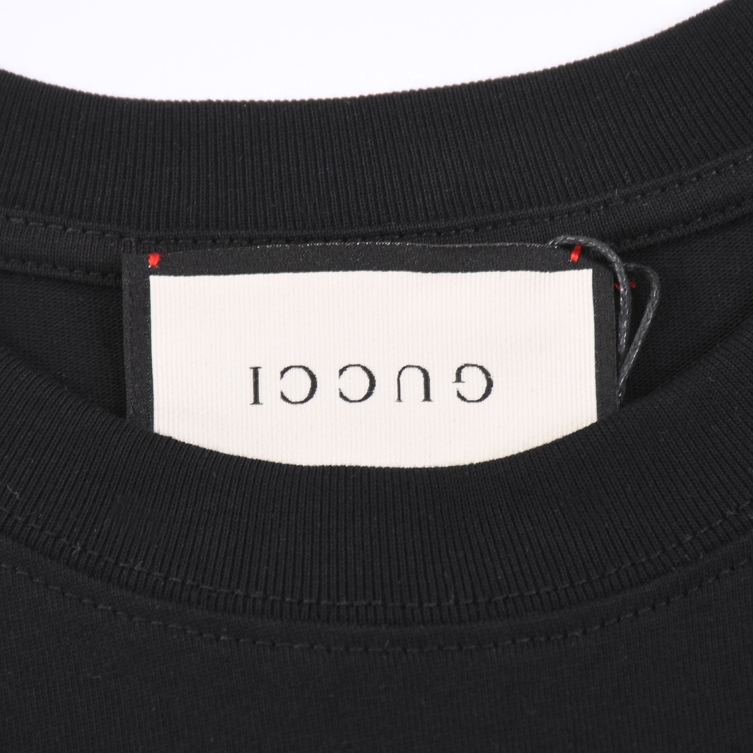 GUCCI 칫솔 자수 쇼트 슬리브