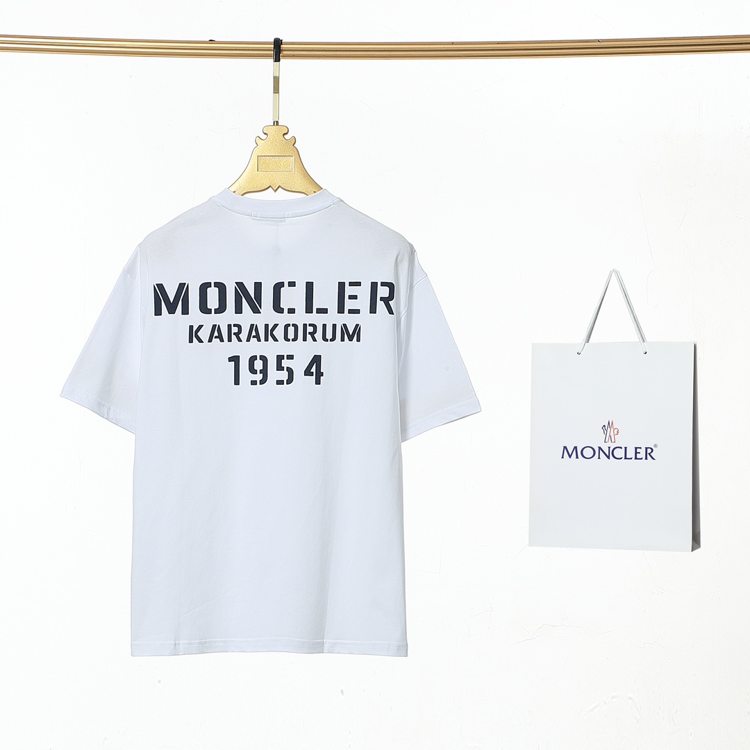 몽클레르 몽클레르 모스트 프린트 쇼트 슬리브