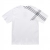 24SS 쓰리스트라이프 체크 쇼트 슬리브