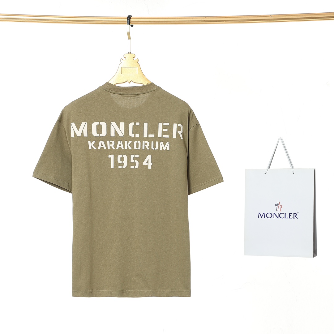 몽클레르 몽클레르 프린트 쇼트 슬리브