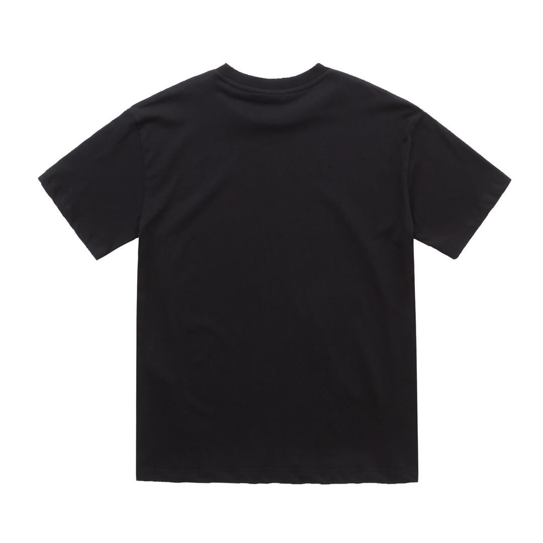 24SS 레드 슬로건 프린트 쇼트 슬리브