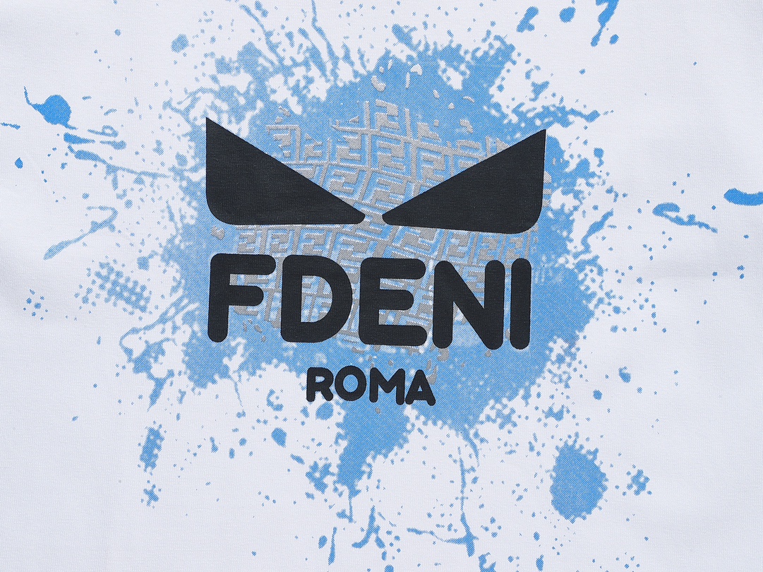 FENDI 펜디 프린트 쇼트 슬리브