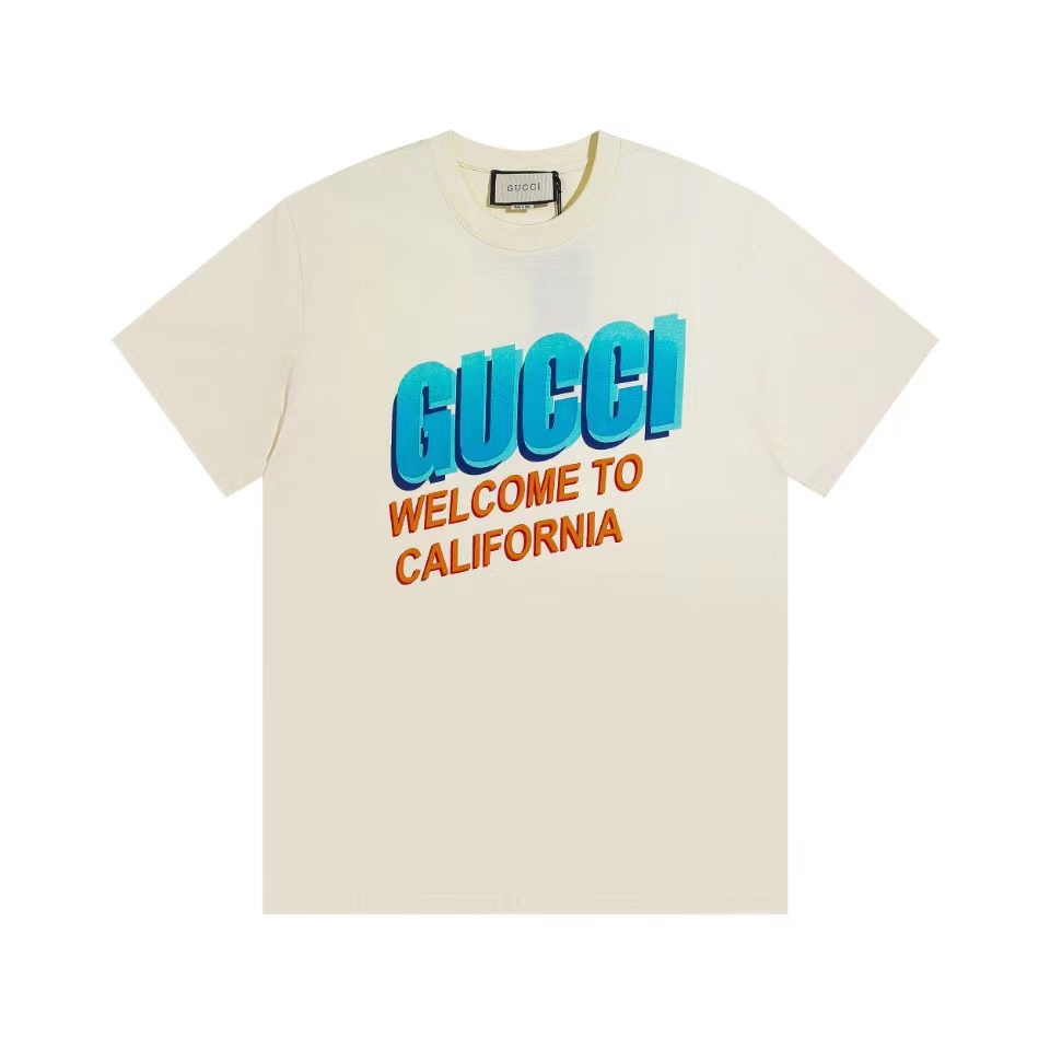 GUCCI 버티컬 모노그램 쇼트 슬리브