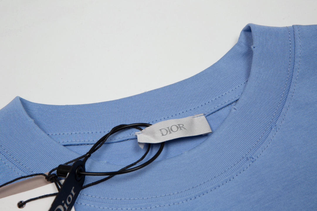 DIOR 디올 체스트 프린트 쇼트 슬리브