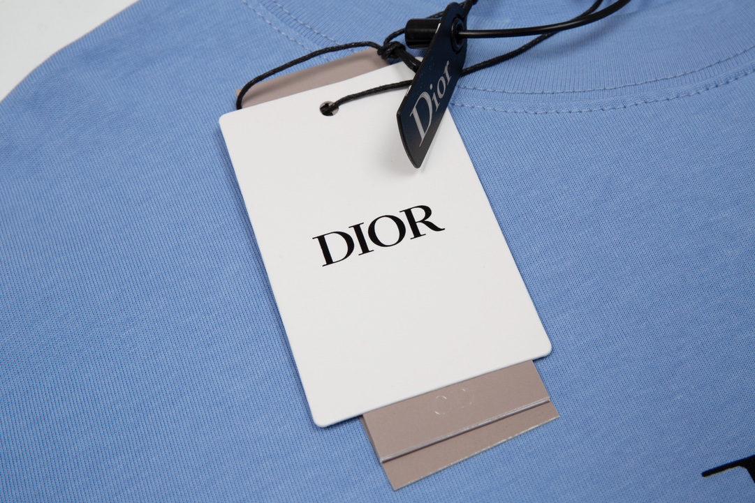DIOR 디올 체스트 프린트 쇼트 슬리브