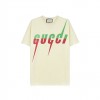GUCCI 구찌 라이트닝 프린트 쇼트 슬리브
