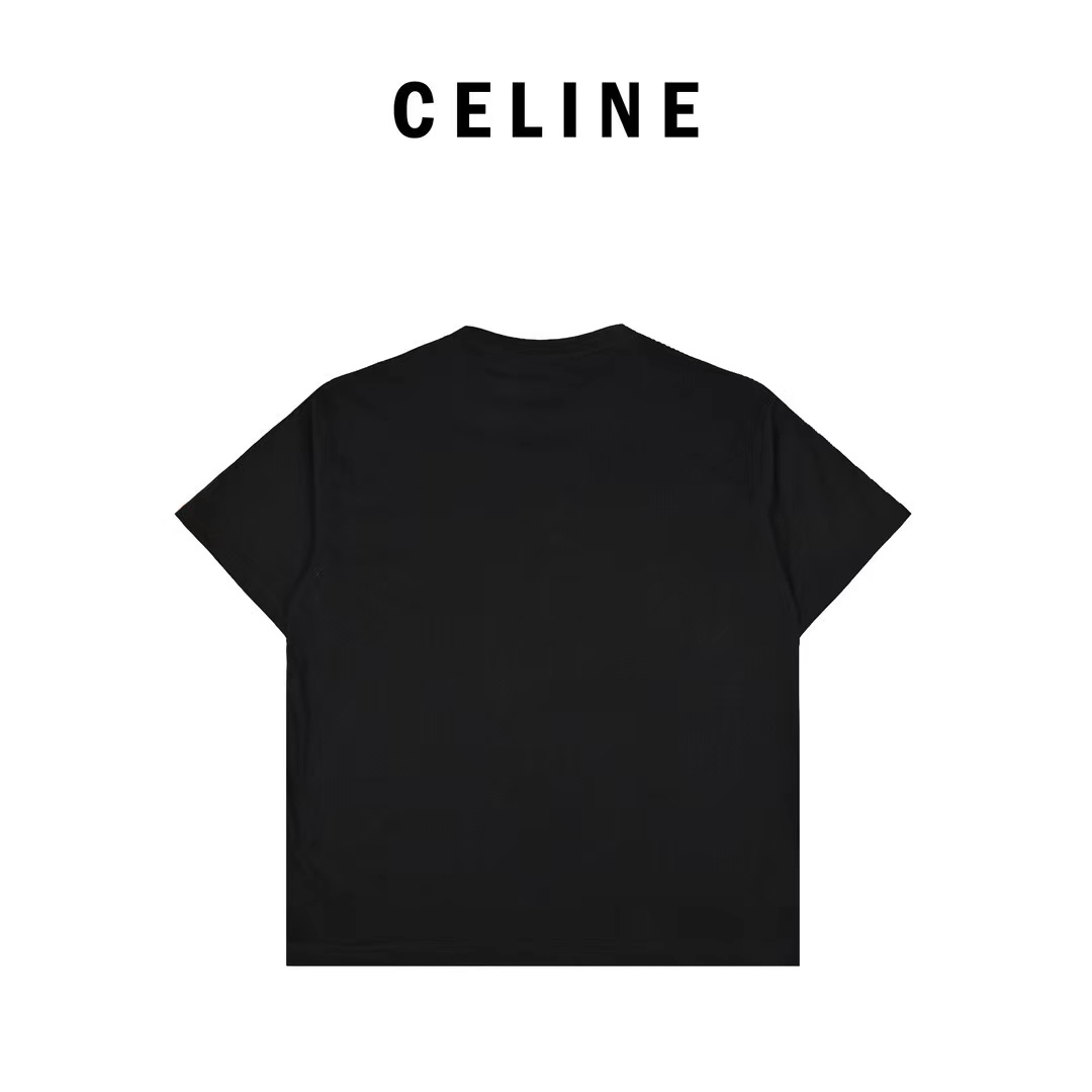 CELINE 플레임 레터 쇼트 슬리브