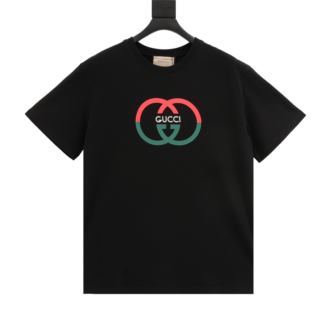 GUCCI 프린트 쇼트 슬리브