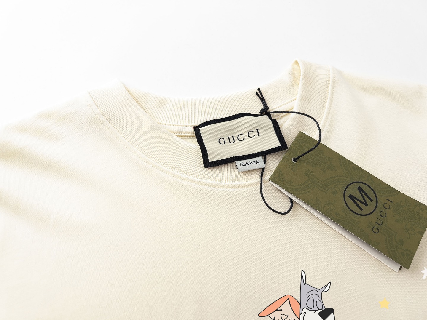 GUCCI 구찌 뉴 디지털 프린트 쇼트 슬리브